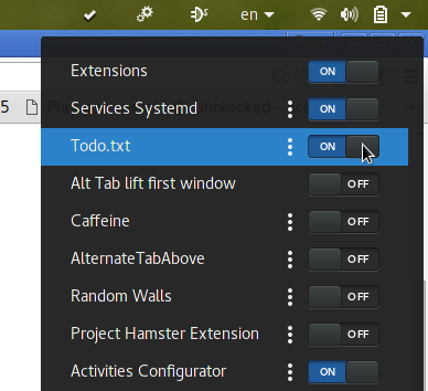 Addons extension. Gnome-Shell-Extensions. Icaros Shell Extensions. Gnome-Shell-Extension-System-Monitor. Wibu Systems Shell Extension.