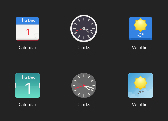 Dynamic Calendar Clocks And Weather Icons GNOME Shell Extensions