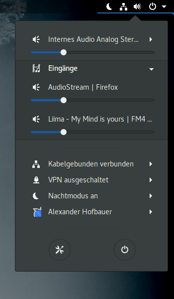 gnome volume manager